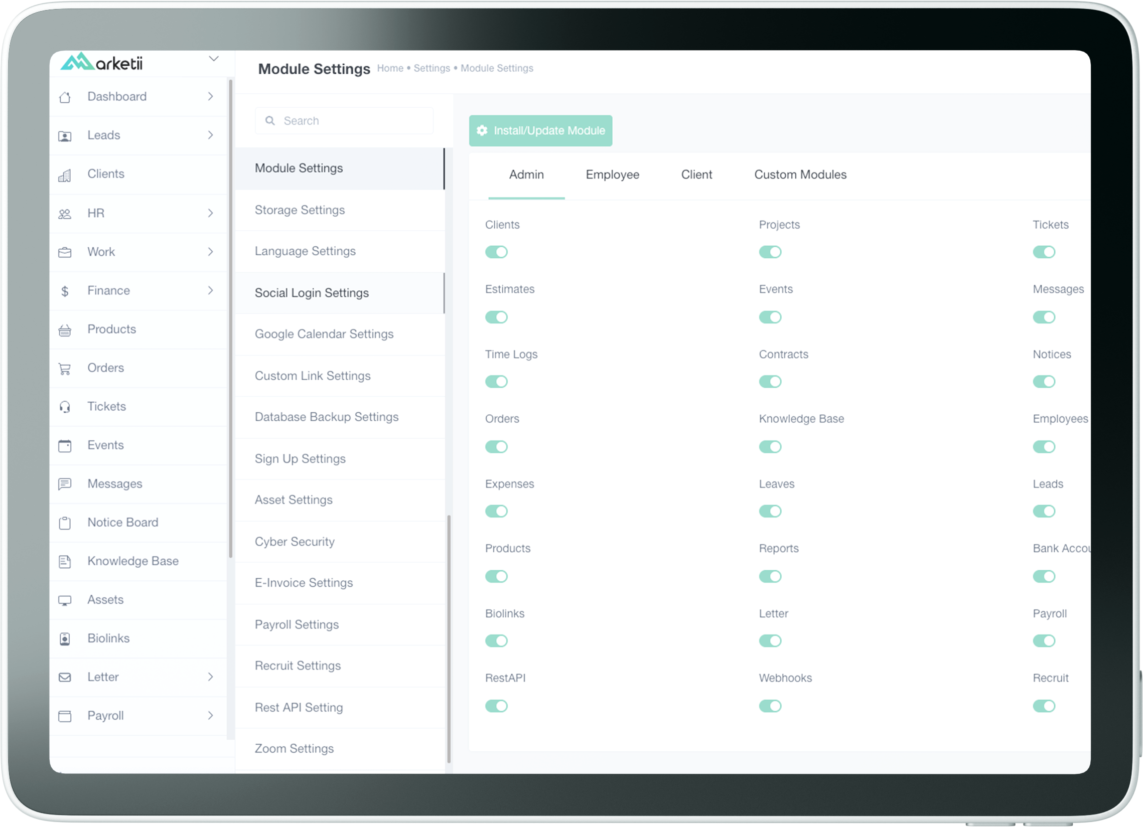 Dashboard image